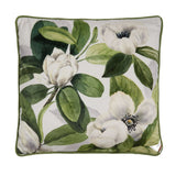 Alaya Floral Velvet Teal Filled Cushion - Alaya Cushion In Teal 43 X 43Cm 2