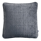 Alba Chenille Cushion Cover 43cm x 43cm (17") - Charcoal - Alba Cushion In Charcoal 43 X 43Cm 2