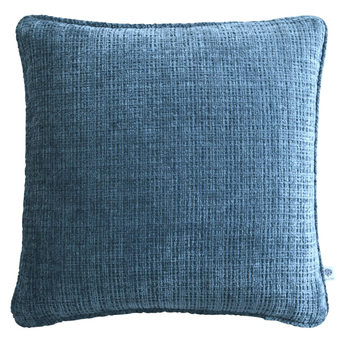Alba Chenille Cushion Cover 43cm x 43cm (17") - Teal - Alba Cushion In Teal 43 X 43Cm 2