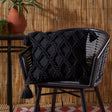 Alda Outdoor Cushion Cover 43x43cm 17x17" - Black