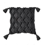 Alda Outdoor Cushion Cover 43x43cm 17x17" - Black - Alda Outdoor Cushion In Black 43 X 43Cm 2