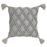 Alda Outdoor Cushion Cover 43x43cm 17x17" - Grey - Alda Outdoor Cushion In Grey 43 X 43Cm 2