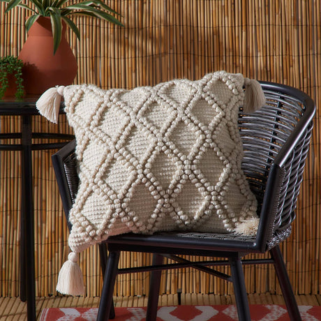 Alda Outdoor Cushion Cover 43x43cm 17x17" - Natural