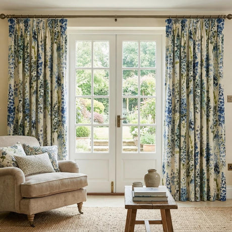 Alderley Made to Measure Curtains Blue