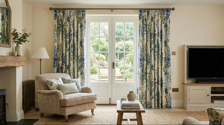 Alderley Made to Measure Curtains Blue