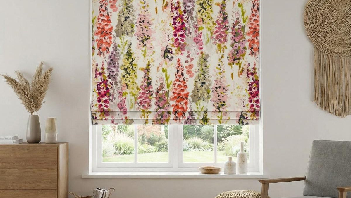 Alderley Made to Measure Roman Blind Pink
