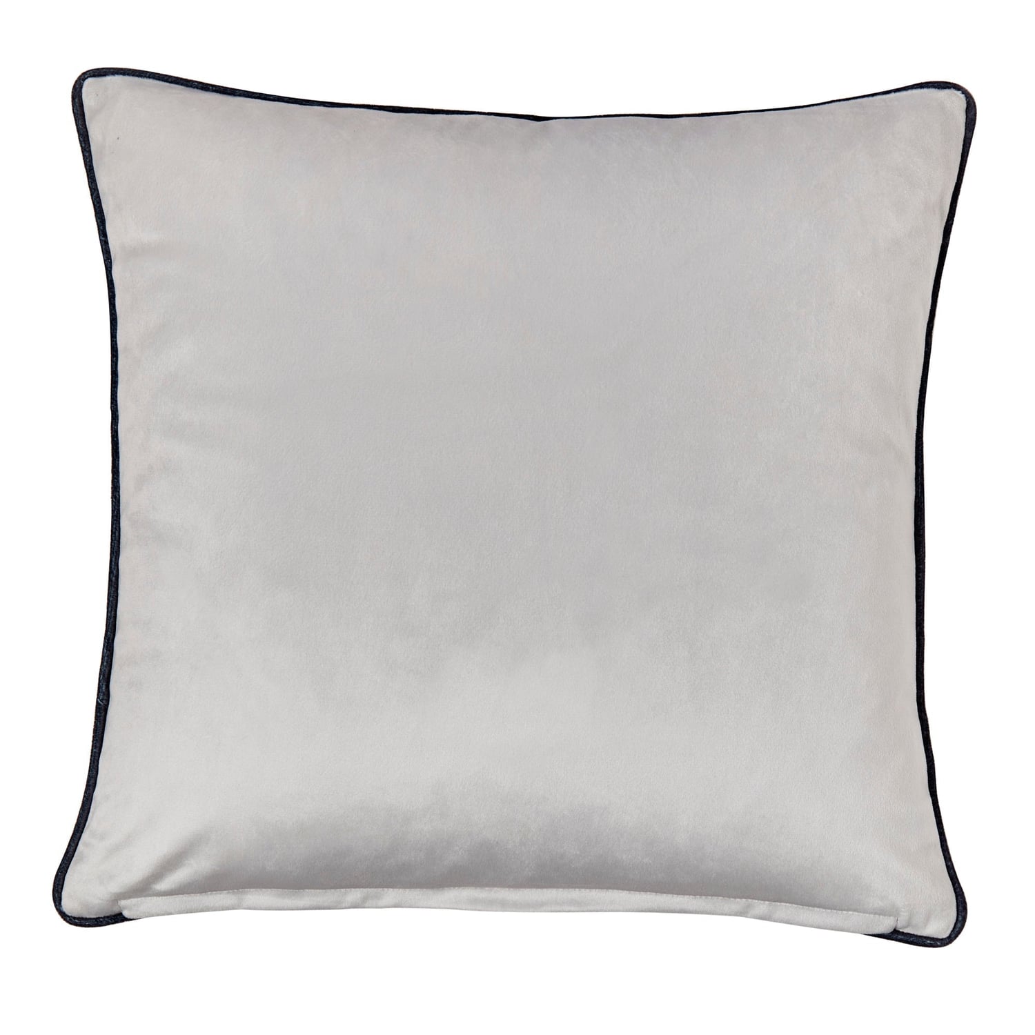 Alma Floral Velvet Cushion Cover 43cm x 43cm - Natural - Alma Cushion In Natural 43 X 43Cm 2