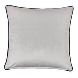 Alma Floral Velvet Cushion Cover 43cm x 43cm - Natural - Alma Cushion In Natural 43 X 43Cm 2
