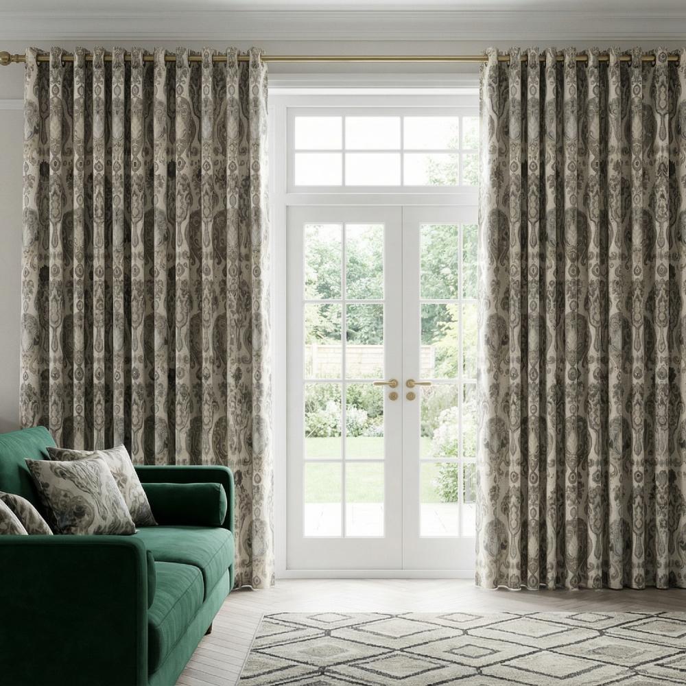 Alvi Made to Measure Curtains Grey