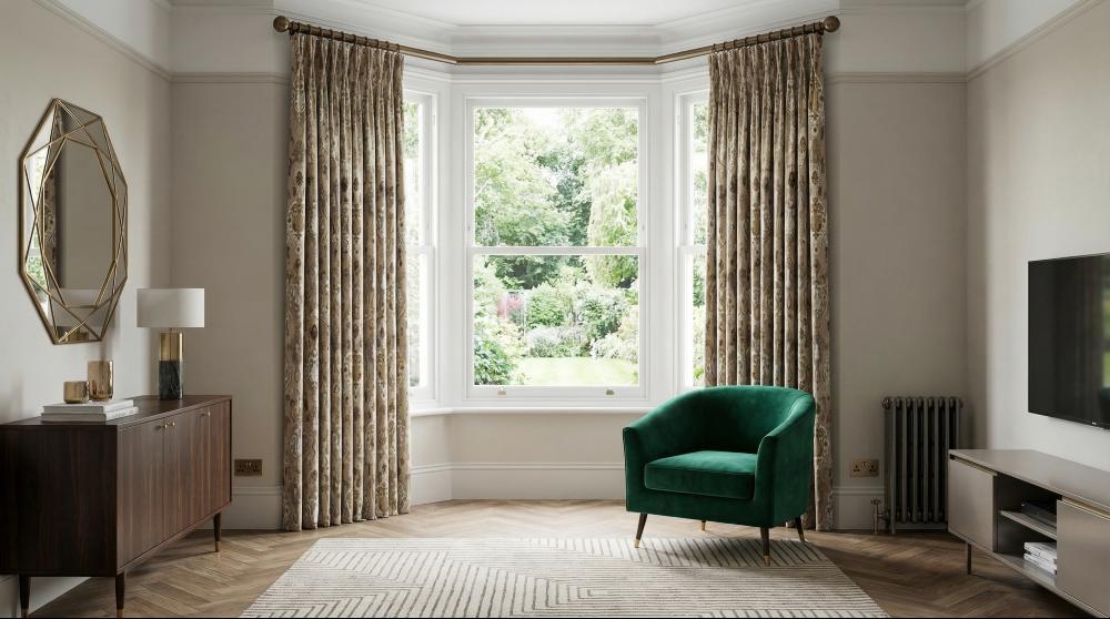 Alvi Made to Measure Curtains Natural