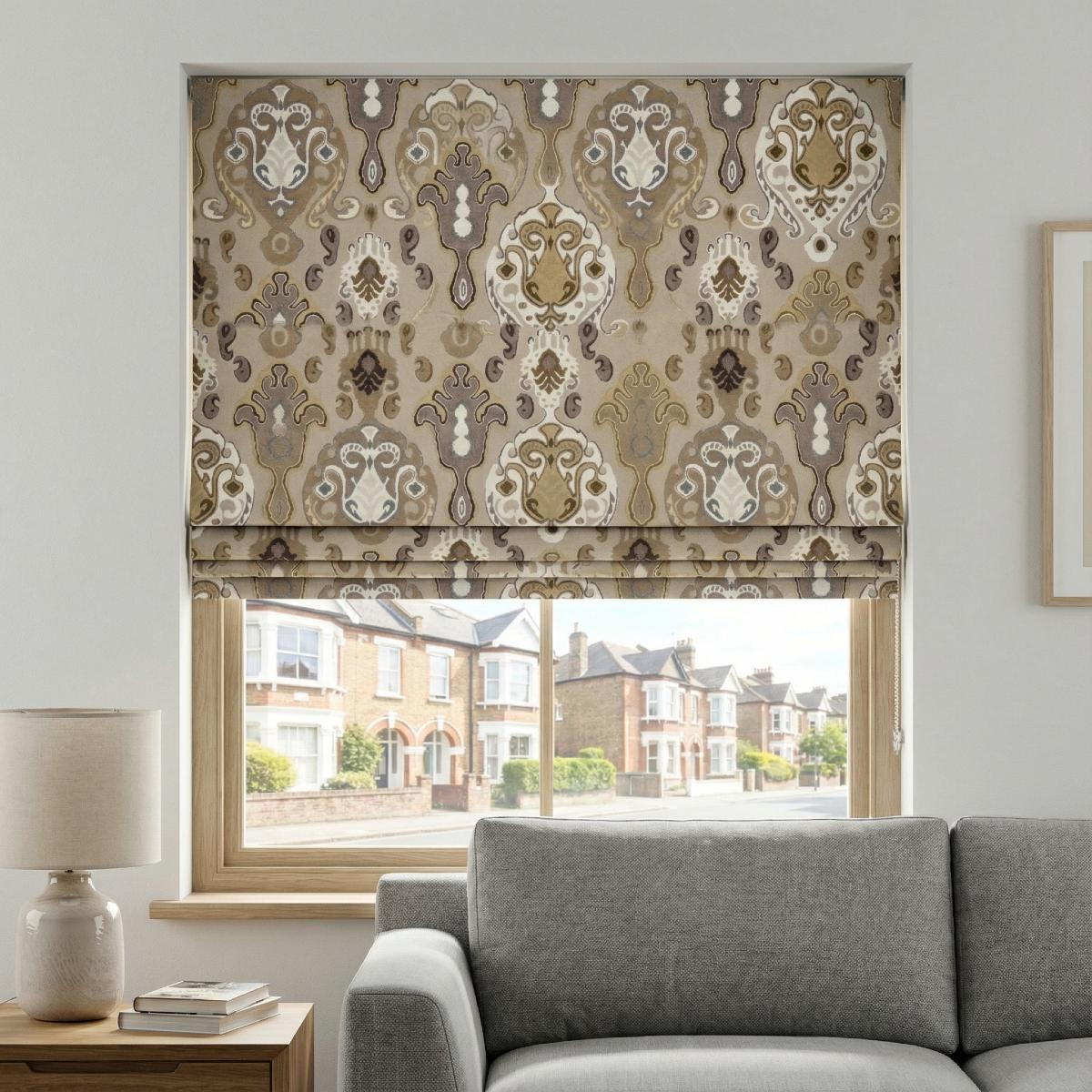 Alvi Made to Measure Roman Blind Natural