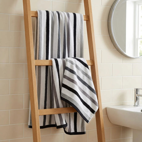 Amalfi 500gsm Black 100% Cotton Towels-3