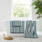 Amalfi 500gsm Blue 100% Cotton Towels-2