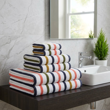 Amalfi 500gsm Multicolour 100% Cotton Towels-2