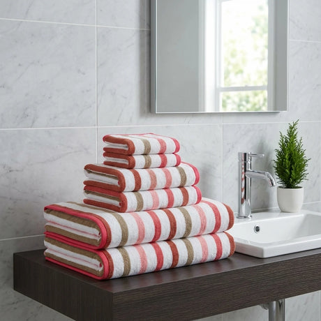 Amalfi 500gsm Pink 100% Cotton Towels-2