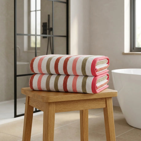 Amalfi 500gsm Pink 100% Cotton Towels-3