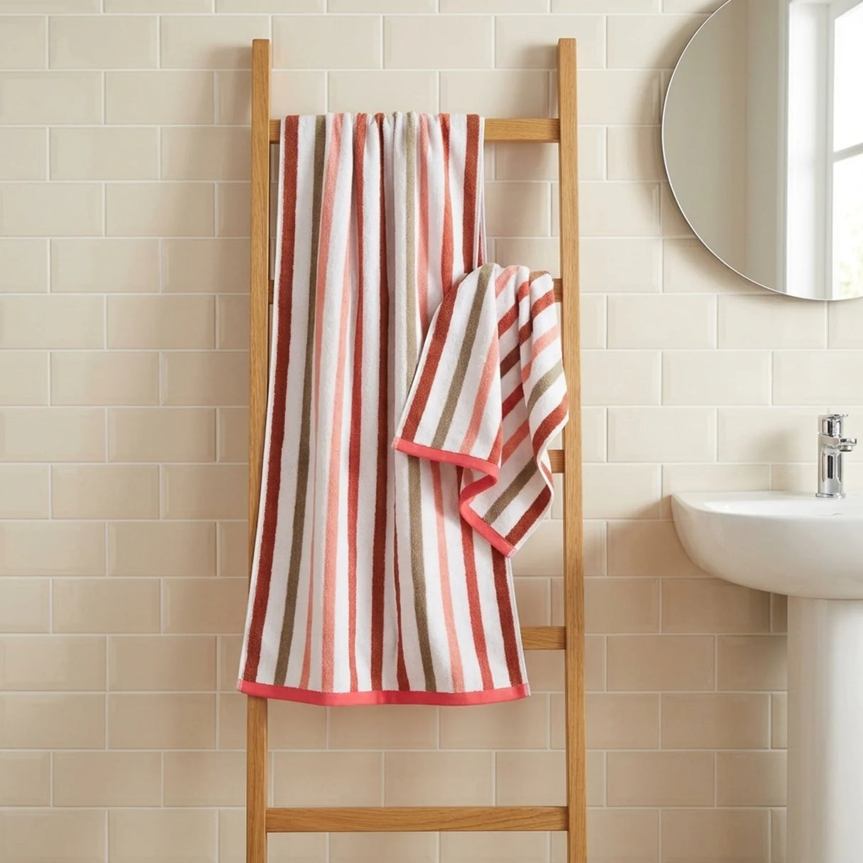 Amalfi 500gsm Pink 100% Cotton Towels-4