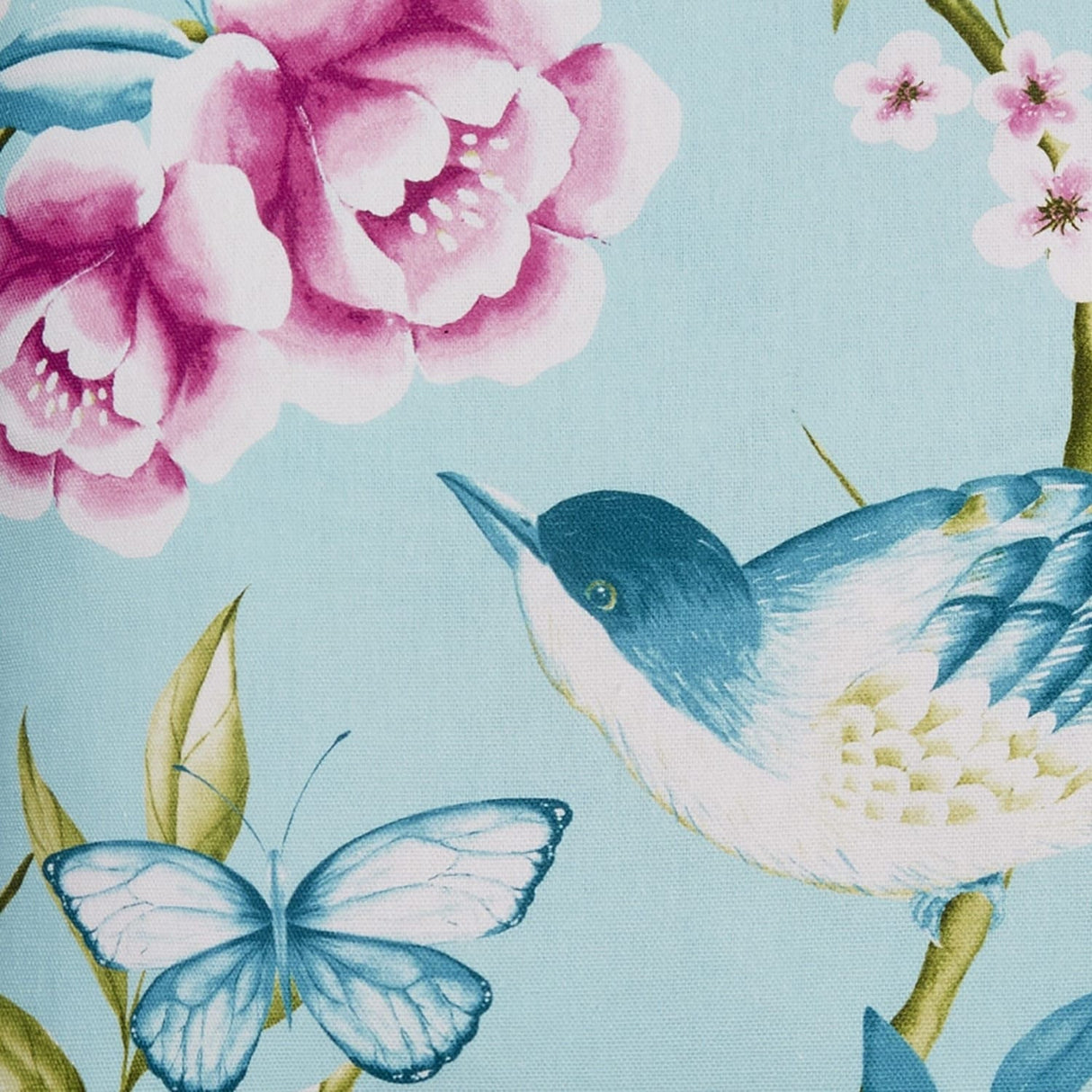 Amelle Blue Floral Outdoor Cushion Cover 43cm x 43cm - Amelle Outdoor Cushion In Blue 43 X 43Cm 5
