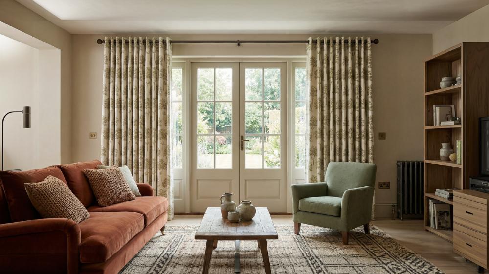 Amersham Made to Measure Curtains Wine