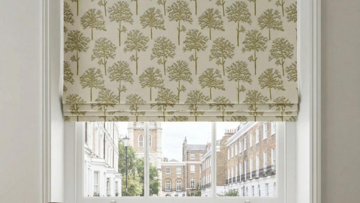 Amersham Made to Measure Roman Blind Grey