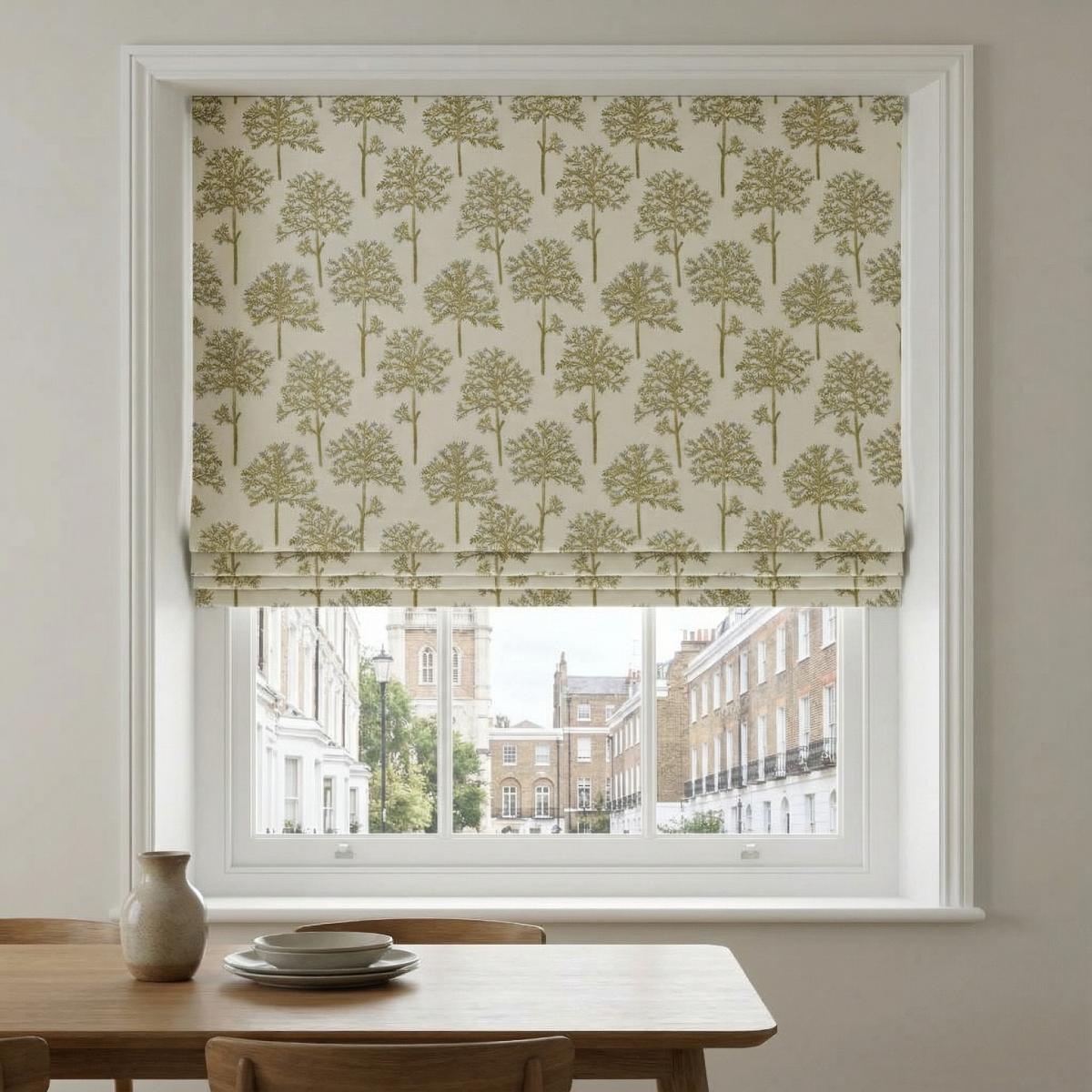 Amersham Made to Measure Roman Blind Grey