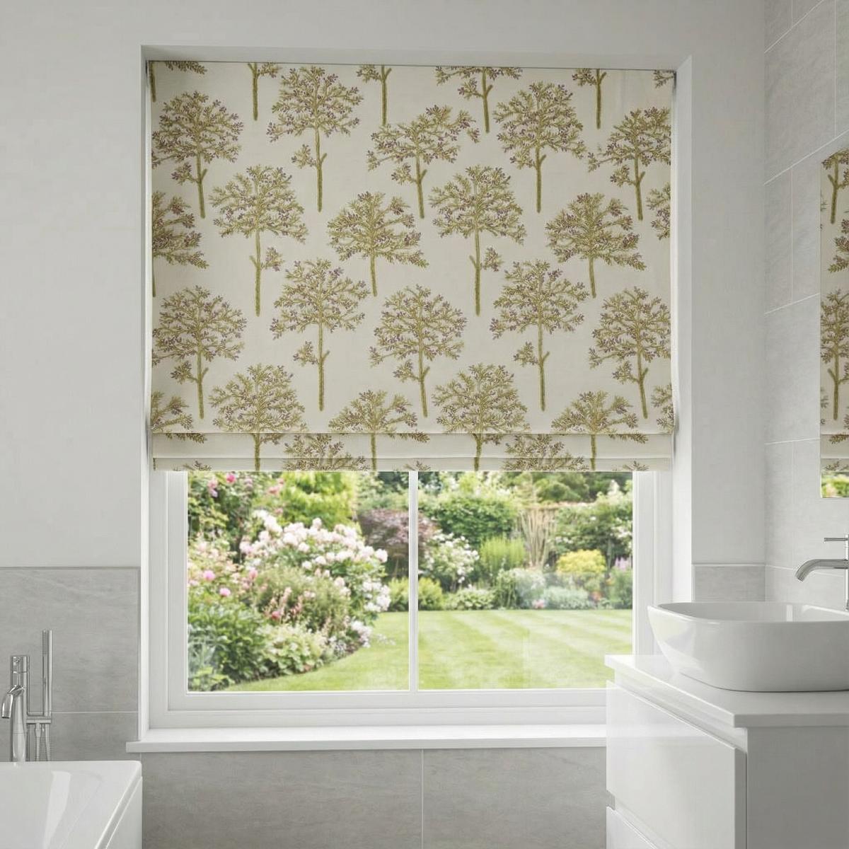 Amersham Made to Measure Roman Blind Wine