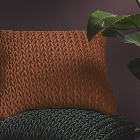 Laurence Llewelyn-Bowen Amory Velvet Cushion Cover 43cm x 43cm - Bronze