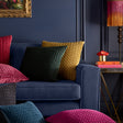 Laurence Llewelyn-Bowen Amory Velvet Cushion Cover 43cm x 43cm - Gold