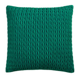 Laurence Llewelyn-Bowen Amory Velvet Cushion Cover 43cm x 43cm - Jade - Amory Cushion In Jade 43 X 43Cm 2