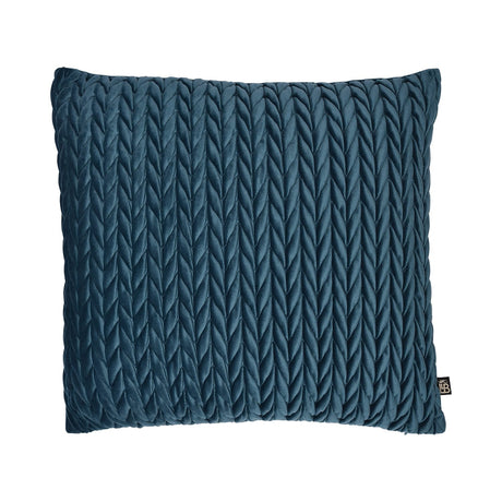 Laurence Llewelyn-Bowen Amory Velvet Cushion Cover 43cm x 43cm - Teal