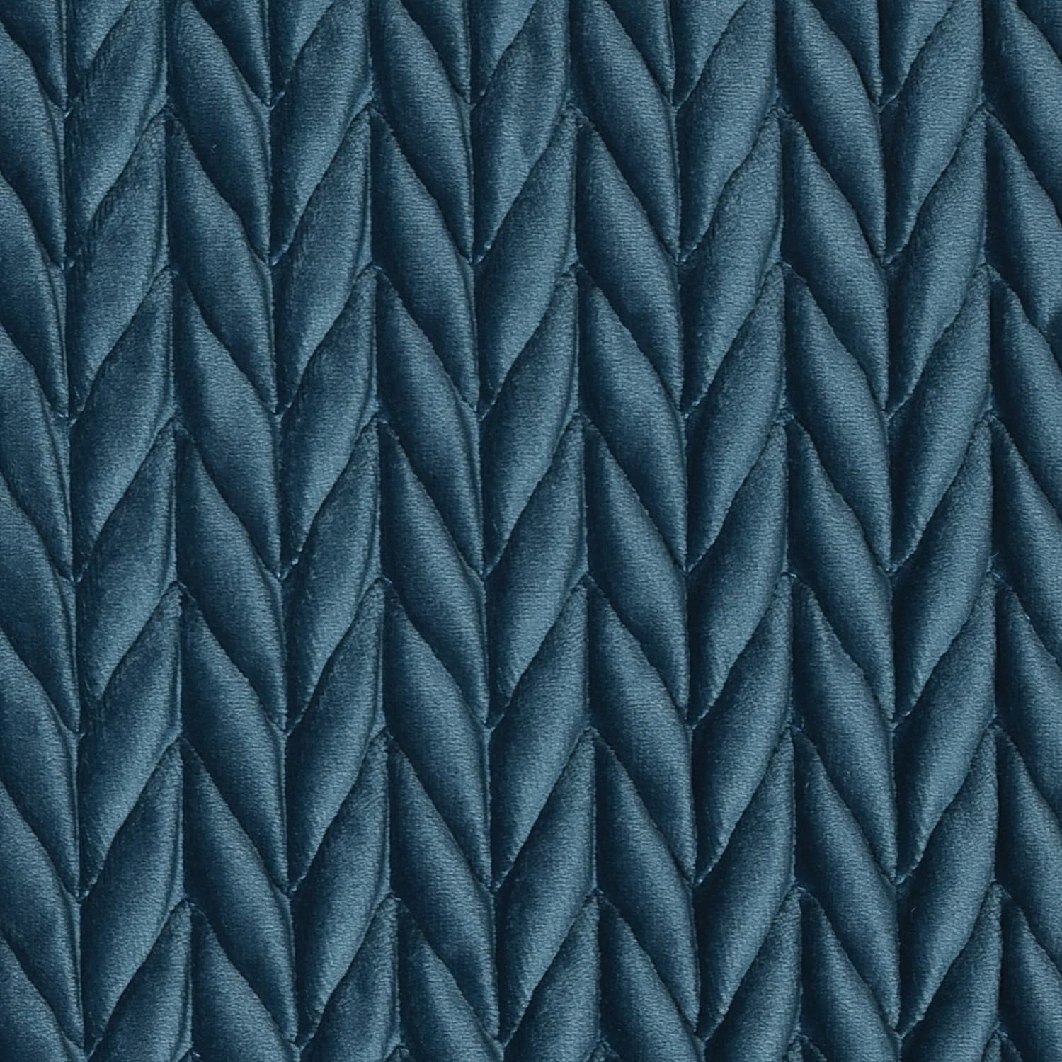 Laurence Llewelyn-Bowen Amory Velvet Cushion Cover 43cm x 43cm - Teal - Amory Cushion In Teal 43 X 43Cm 2