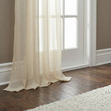 Andorra Textured Voile Eyelet Curtain Panel 3