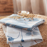 Anya Eco Sustainable Polycotton Duvet Cover Set - Anya Duvet Cover Set In Blue 4
