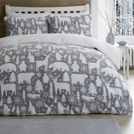 Arctic Animals Cosy Microfibre Duvet Cover Set