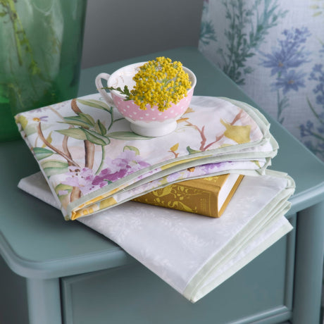 Arianna Cotton Duvet Cover Set - Natural - Arianna Duvet Cover Set In Natural 4
