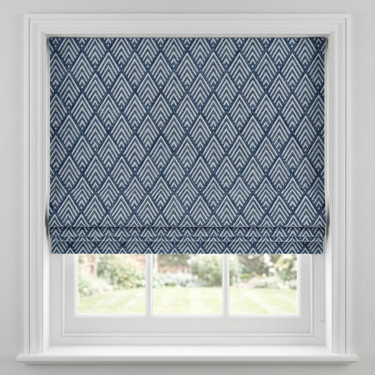 Asana Made to Measure Roman Blind Navy