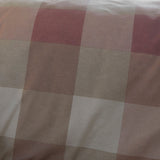 Ashford Check Cosy Flannelette Duvet Cover Set - Natural - Ashford Check Duvet Cover Set In Natural 3