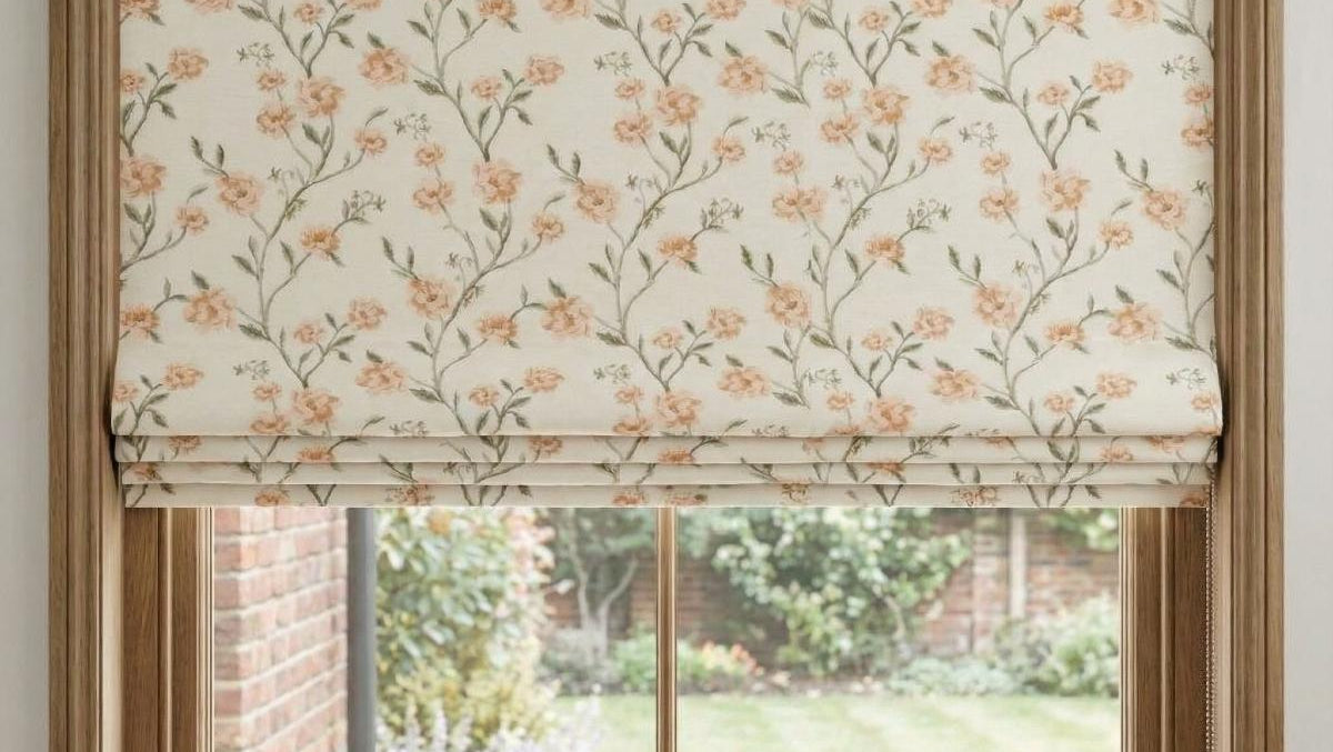 Ashley Made to Measure Roman Blind Coral
