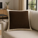 Auden Linen Velvet Cushion Cover 20" x 20" (50cm x 50cm) by Yard