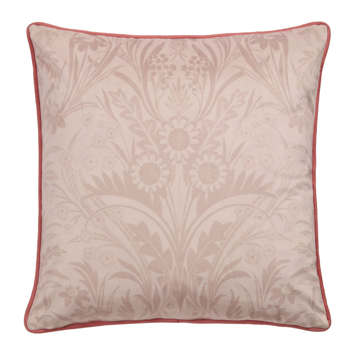 Audrey Cushion Cover 43cm x 43cm (17" x 17") - Chocolate - Audrey Cushion In Chocolate 43 X 43Cm 3