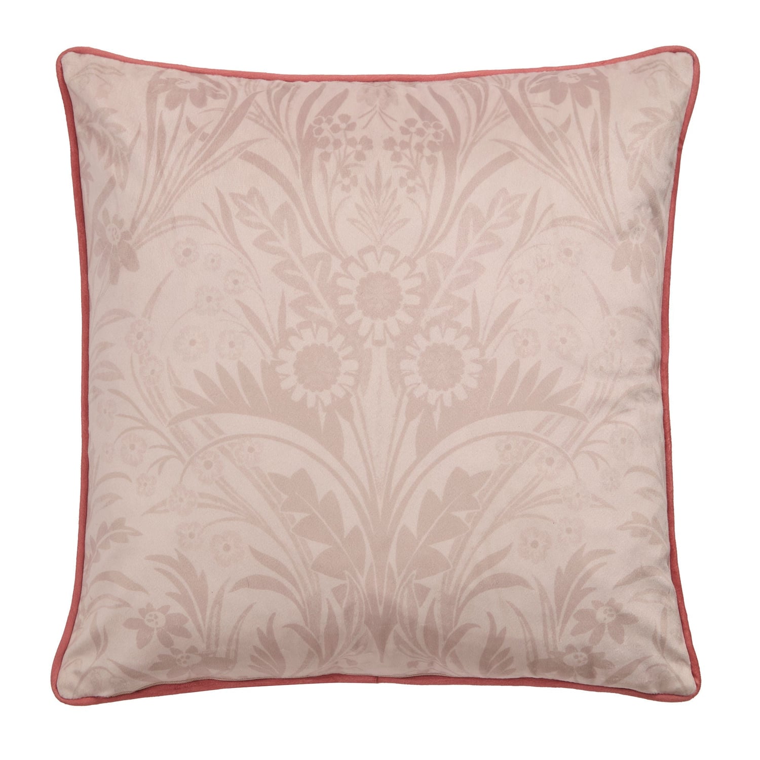 Audrey Cushion Cover 43cm x 43cm (17" x 17") - Chocolate - Audrey Cushion In Chocolate 43 X 43Cm 3