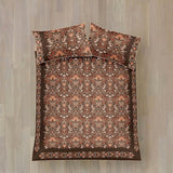 Audrey 100% Cotton Duvet Cover Set - Spice - Audrey Duvet Cover Set In Spice 5