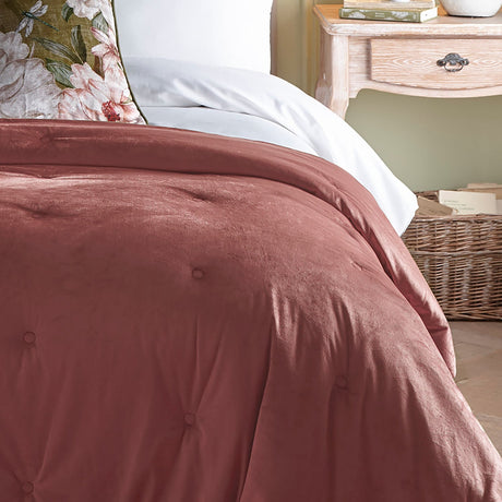 Austell Bedspread 150cm x 220cm - Pink - Austell Bedspread In Pink 150 X 220Cm 2