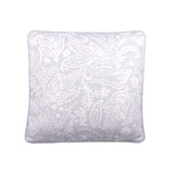 Aveline Floral Green & Grey Cushion Cover 43cm x 43cm - Grey - Aveline Cushion In Grey 43 X 43Cm 2