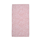 Aveline Jacquard Leaf 550gsm Cotton Bathroom Towel - Aveline Towels In Soft Pink 3
