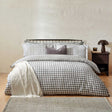 Barton Duvet Cover Set - Grey