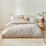 Barton Duvet Cover Set - Natural