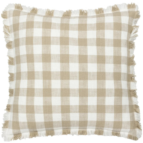 Barton Check Cushion Cover 18" x 18" by Yard