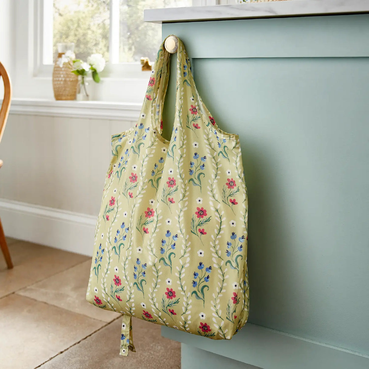 Ulster Weavers Boho Floral Foldable Shopping Bag