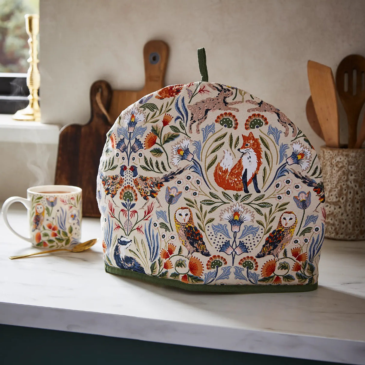 Ulster Weavers Blackthorn Floral Cotton Textiles Tea Cosy
